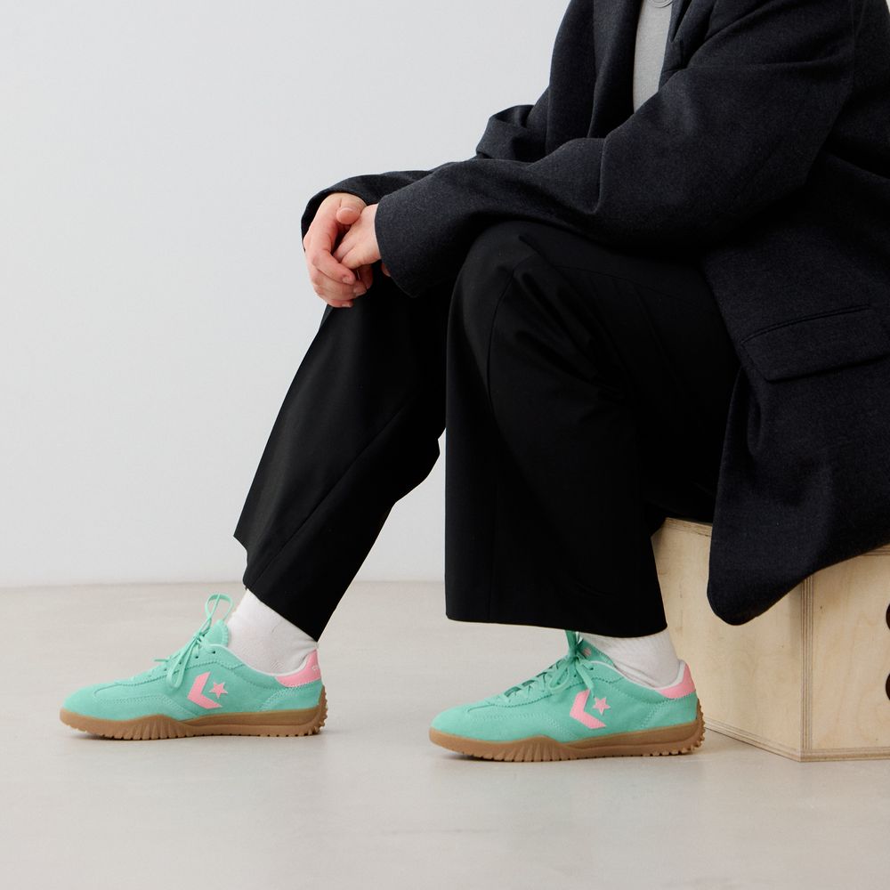 Converse Run Star Trainer - Bleu/rose