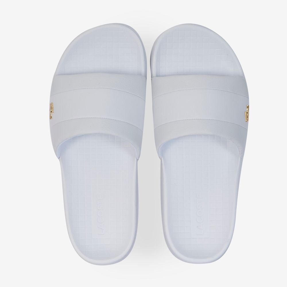 Lacoste Serve Slide Hybrid - Blanc