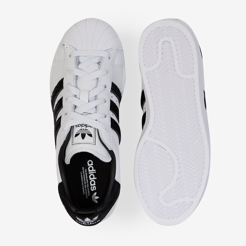 Adidas Originals Superstar II Pony Hair - Blanc/noir
