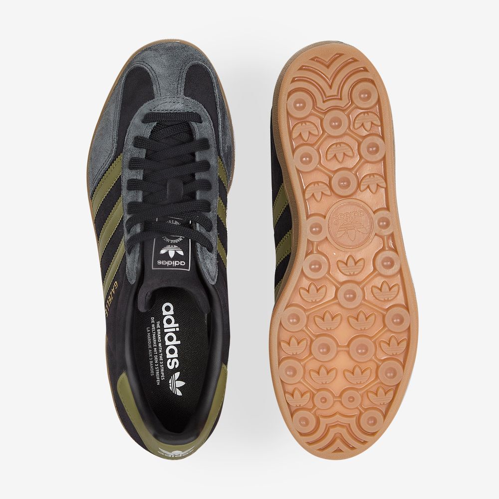 Adidas Originals Gazelle Indoor - Noir/kaki