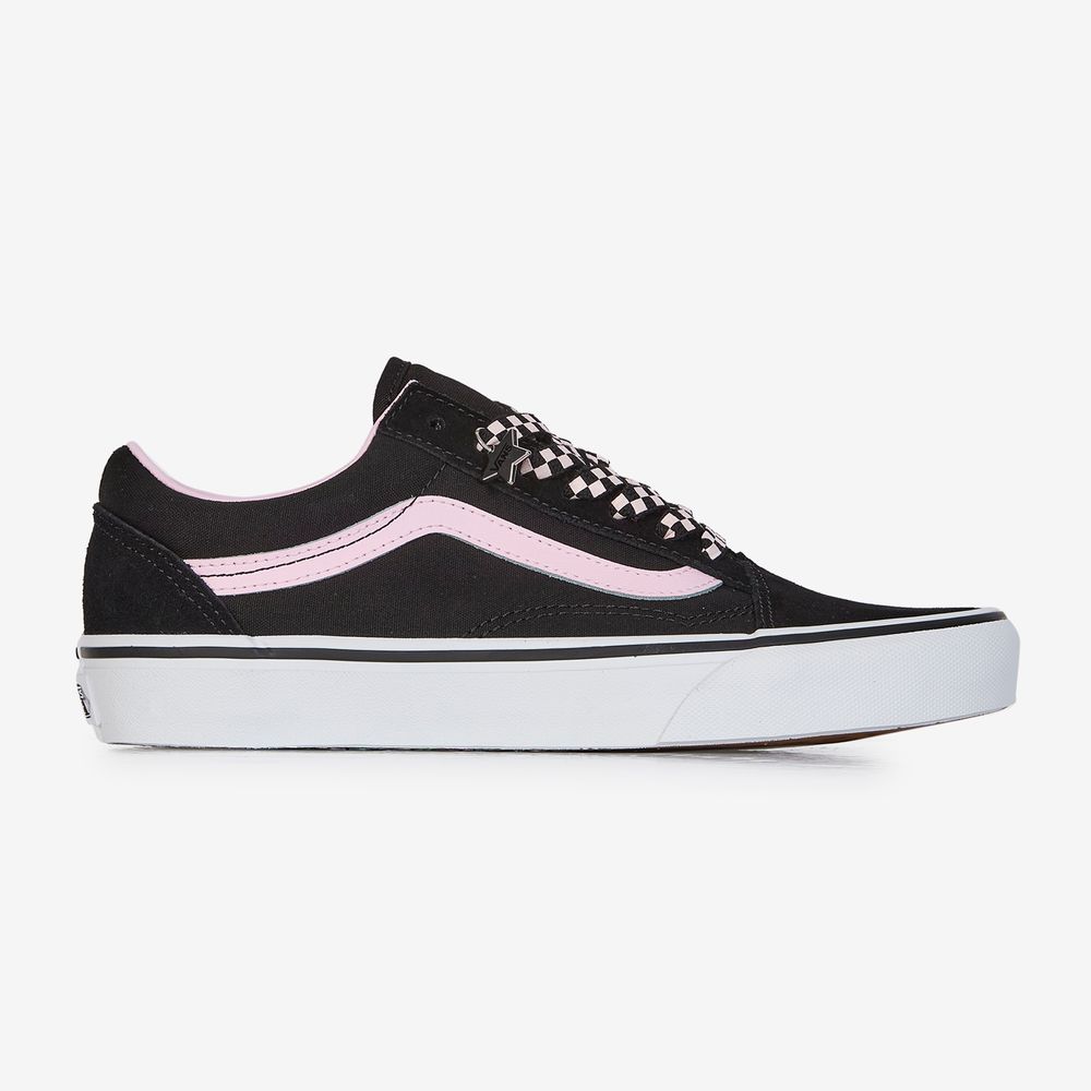Vans Old Skool Charms - Noir/rose