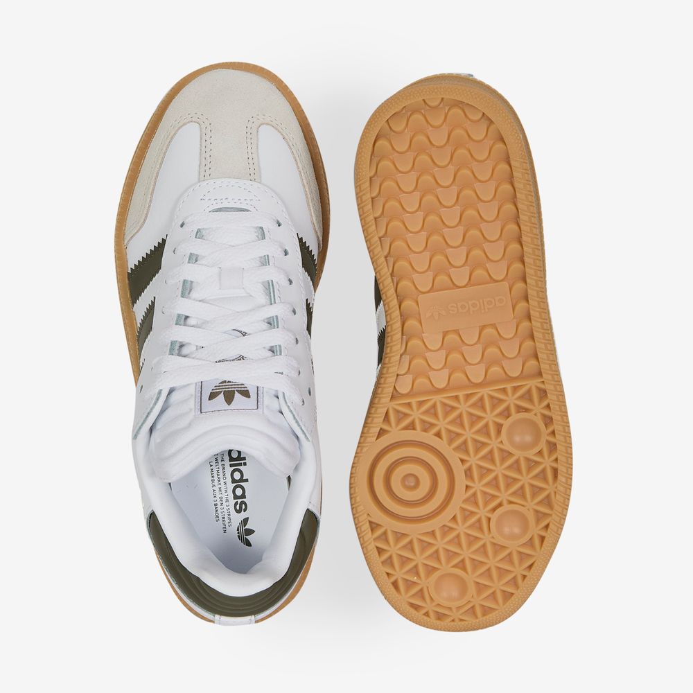 Adidas Originals Samba XLG - Blanc/kaki