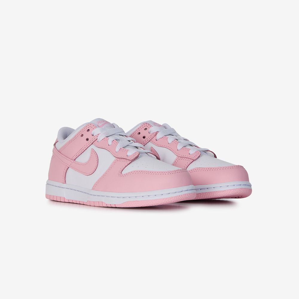 Nike Dunk Low - Blanc/rose