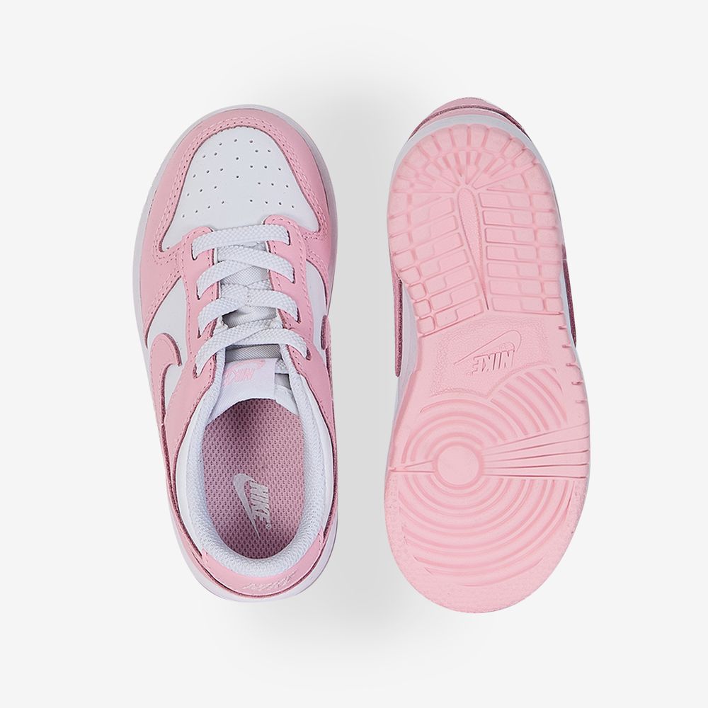 Nike Dunk Low - Blanc/rose