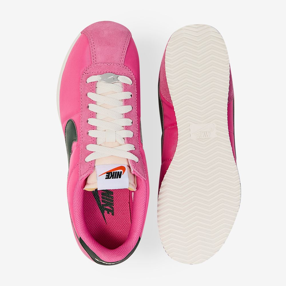 Nike Cortez Nylon - Rose/vert