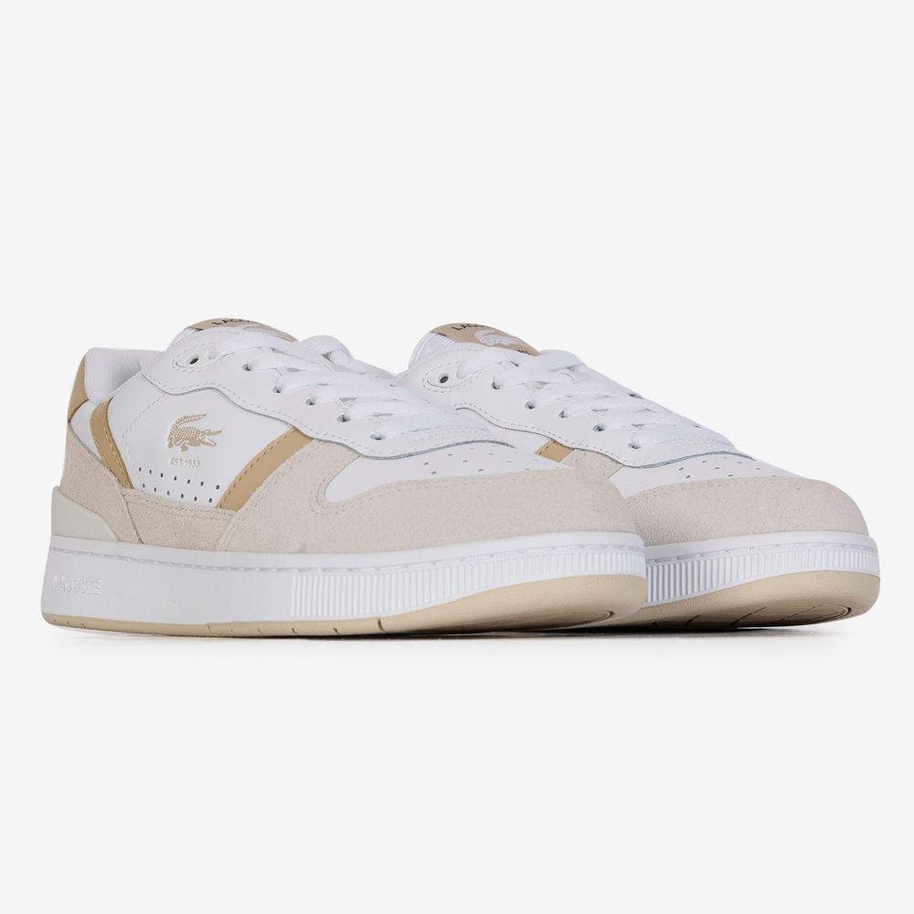 Lacoste T-Clip Set - Blanc/beige