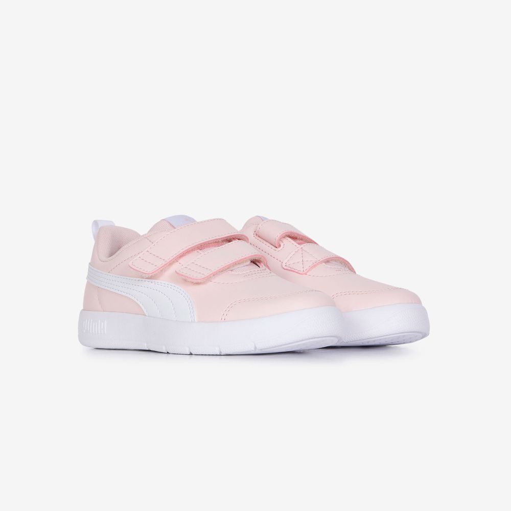 Puma Courtflex V3 Cf - Rose/blanc