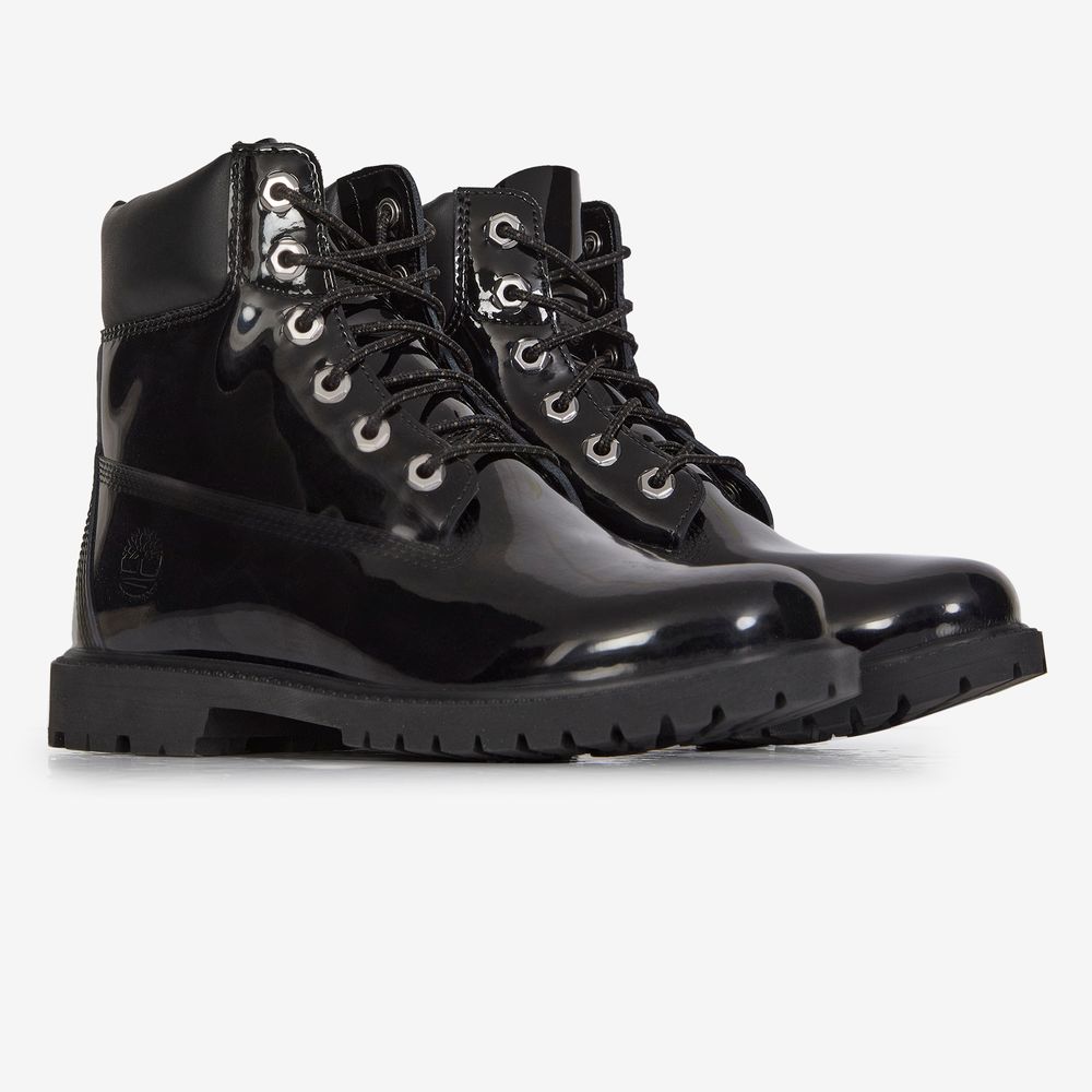 Timberland 6 Inch  Patent - Noir