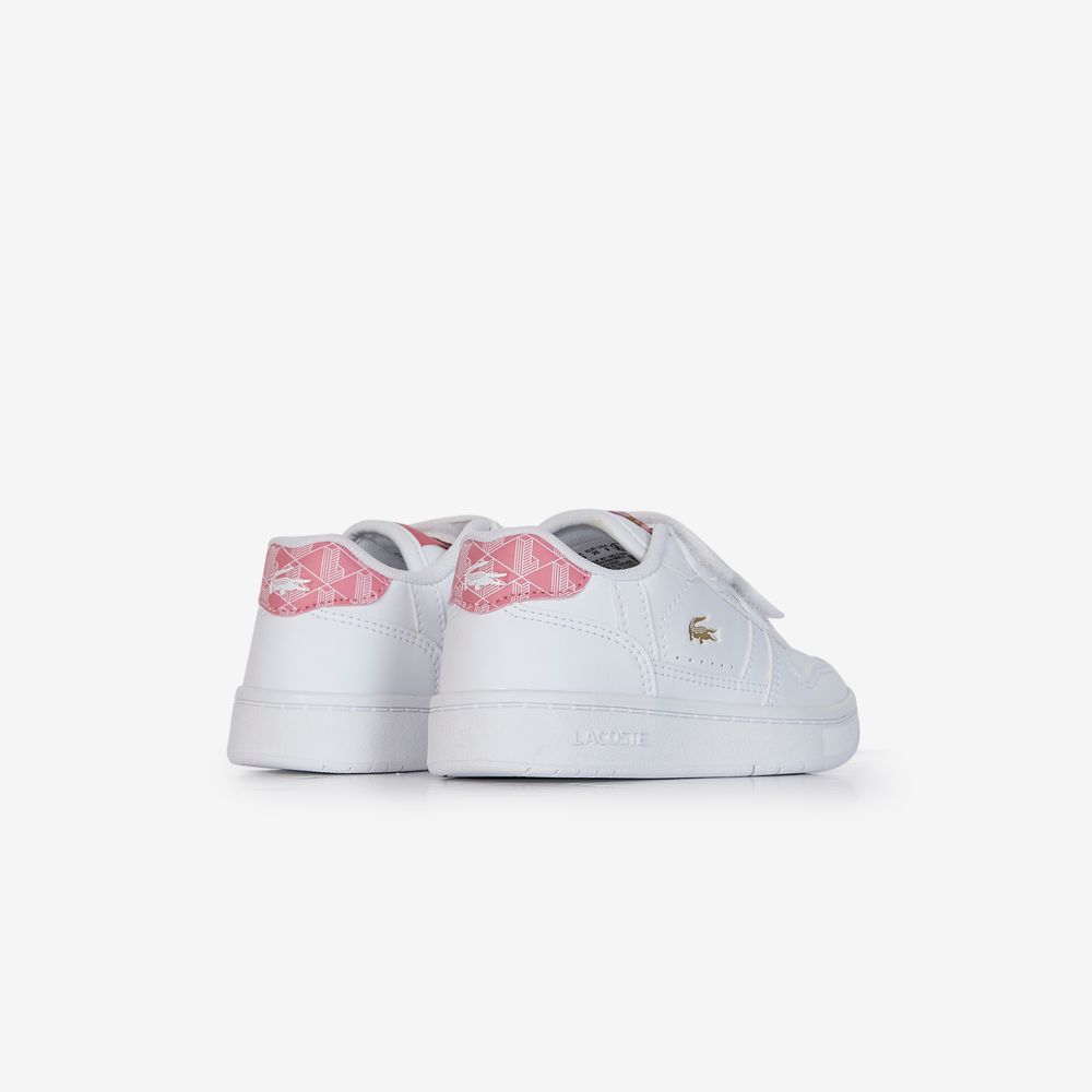 Lacoste T-Clip Set Monogram - Blanc/rose
