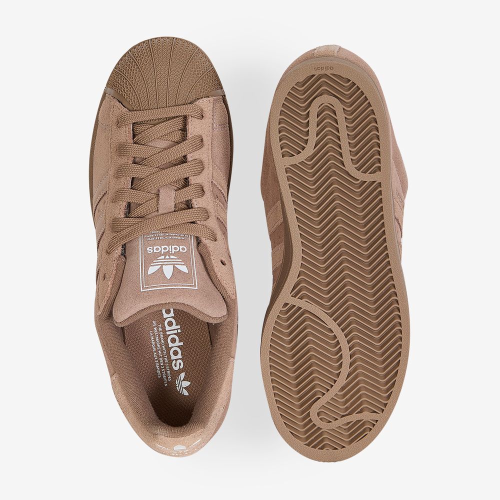 Adidas Originals Superstar II Suede Monochrome - Marron