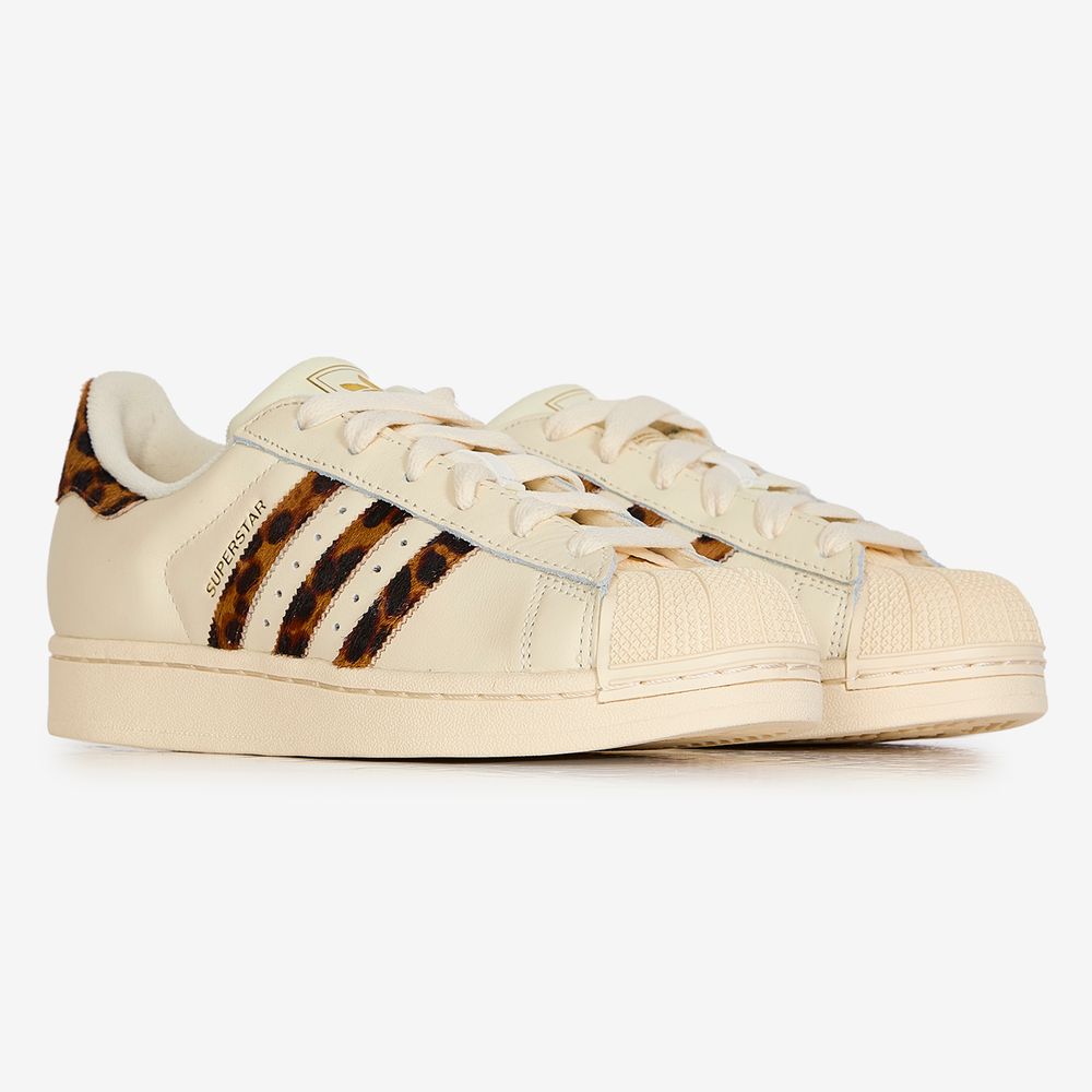 Adidas Originals Superstar II Cheetah - Ecru/marron