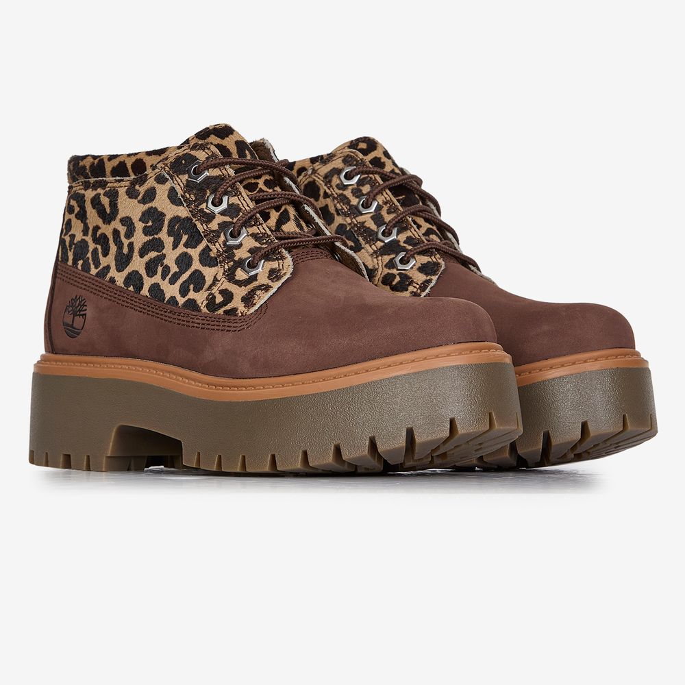 Timberland Stone Street Cheetah - Beige/noir