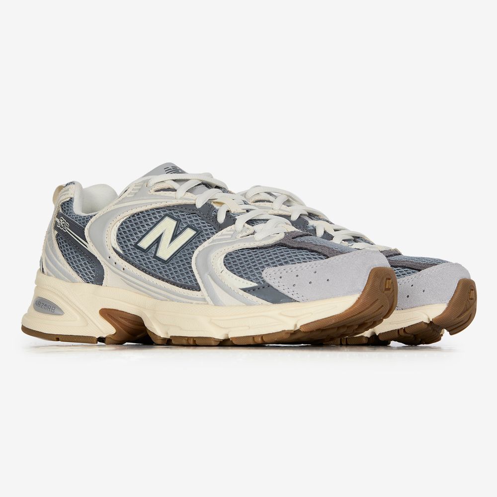 New Balance 530 Suede - Gris/beige