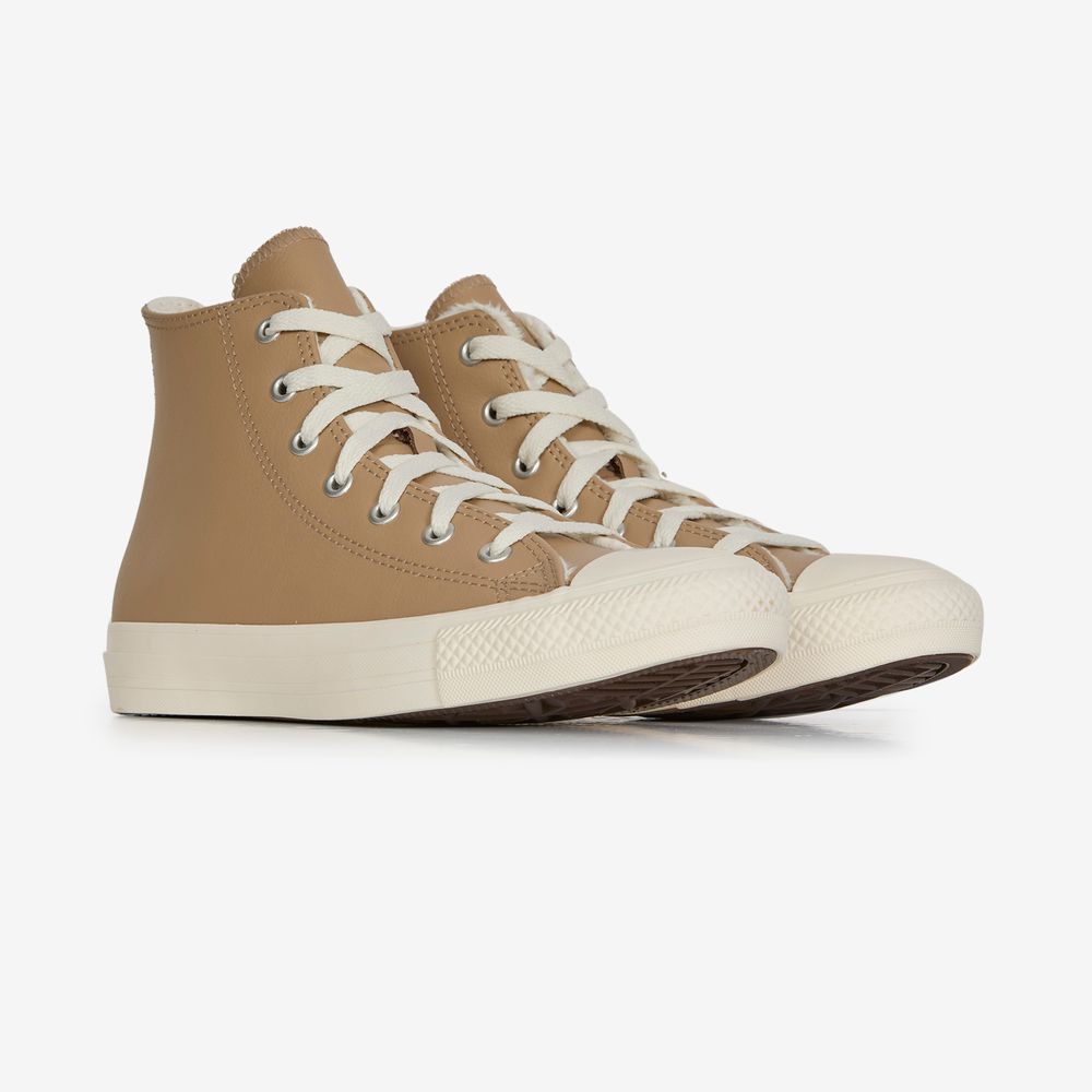 Converse Chuck Taylor All Star Hi Cozy - Beige/blanc