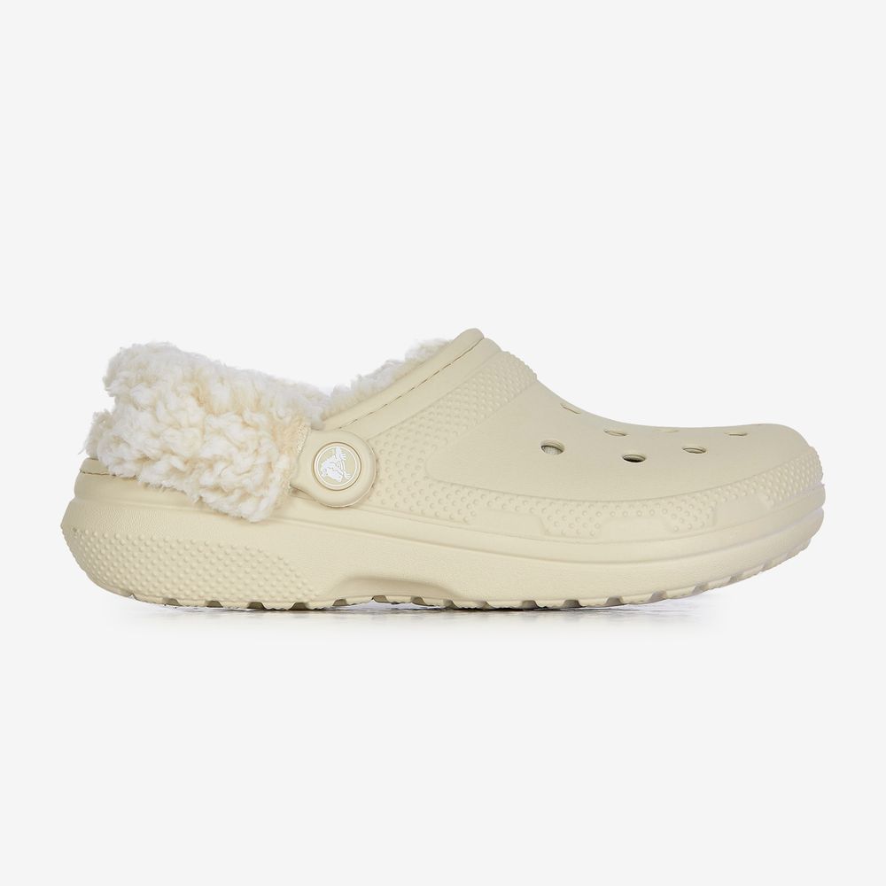 Crocs Fleece Lined Clog - Blanc
