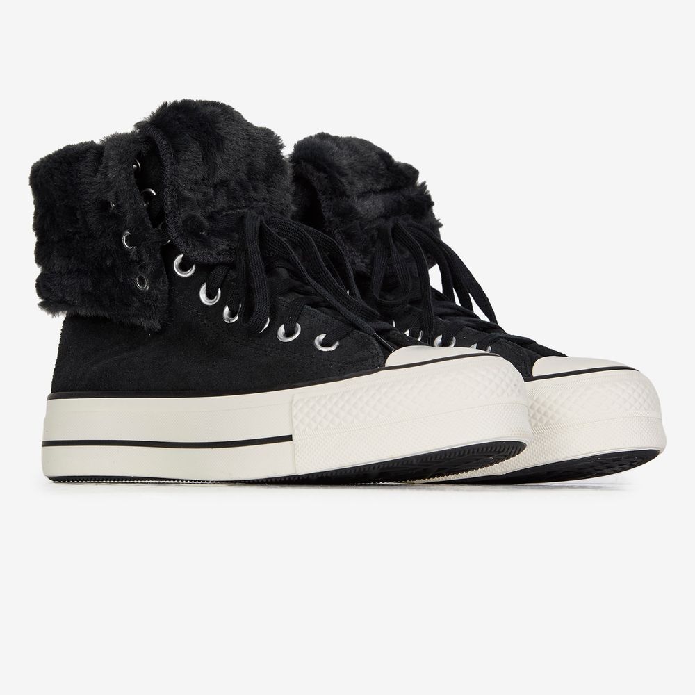 Converse Chuck Taylor Fold-Over Lift - Noir
