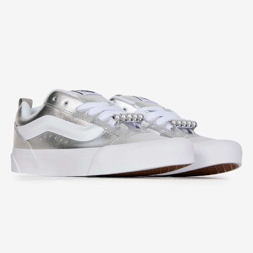 Vans Knu Skool Metallic - Argent