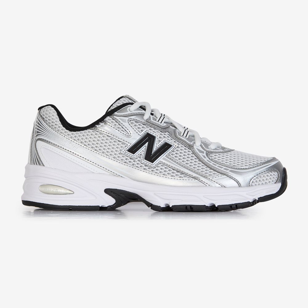 New Balance 740 - Blanc/noir/argent