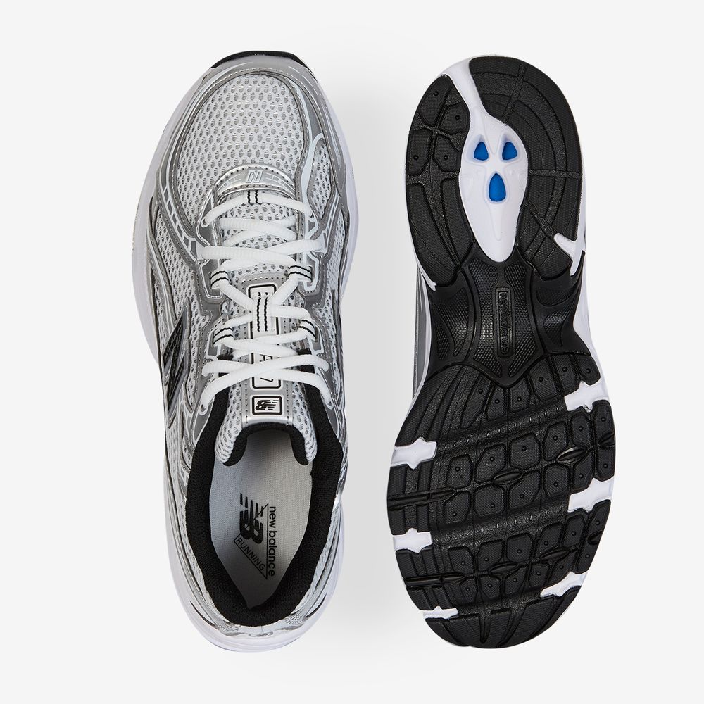 New Balance 740 - Blanc/noir/argent