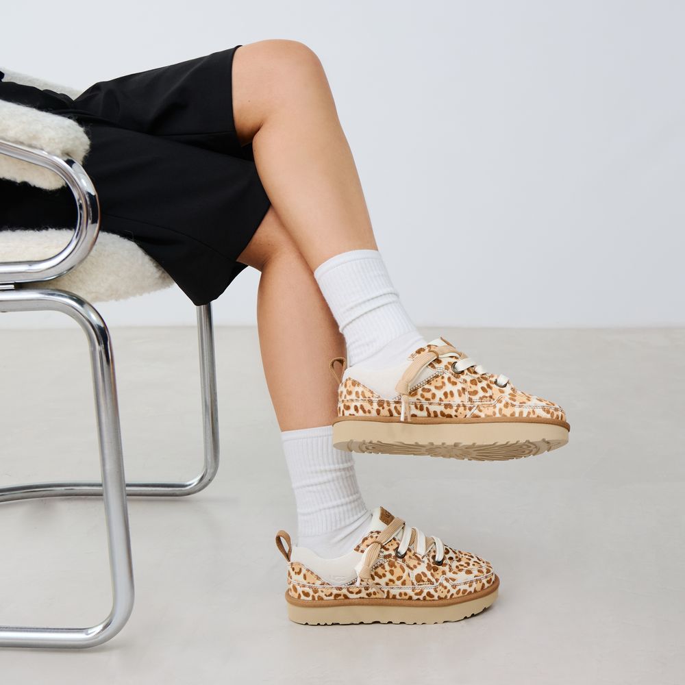 UGG Lo Lowmel Cheetah - Beige/marron