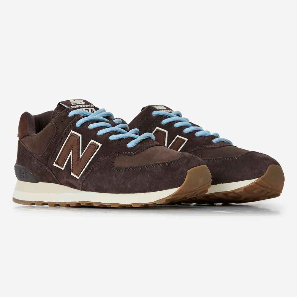 New Balance 574 - Marron/bleu
