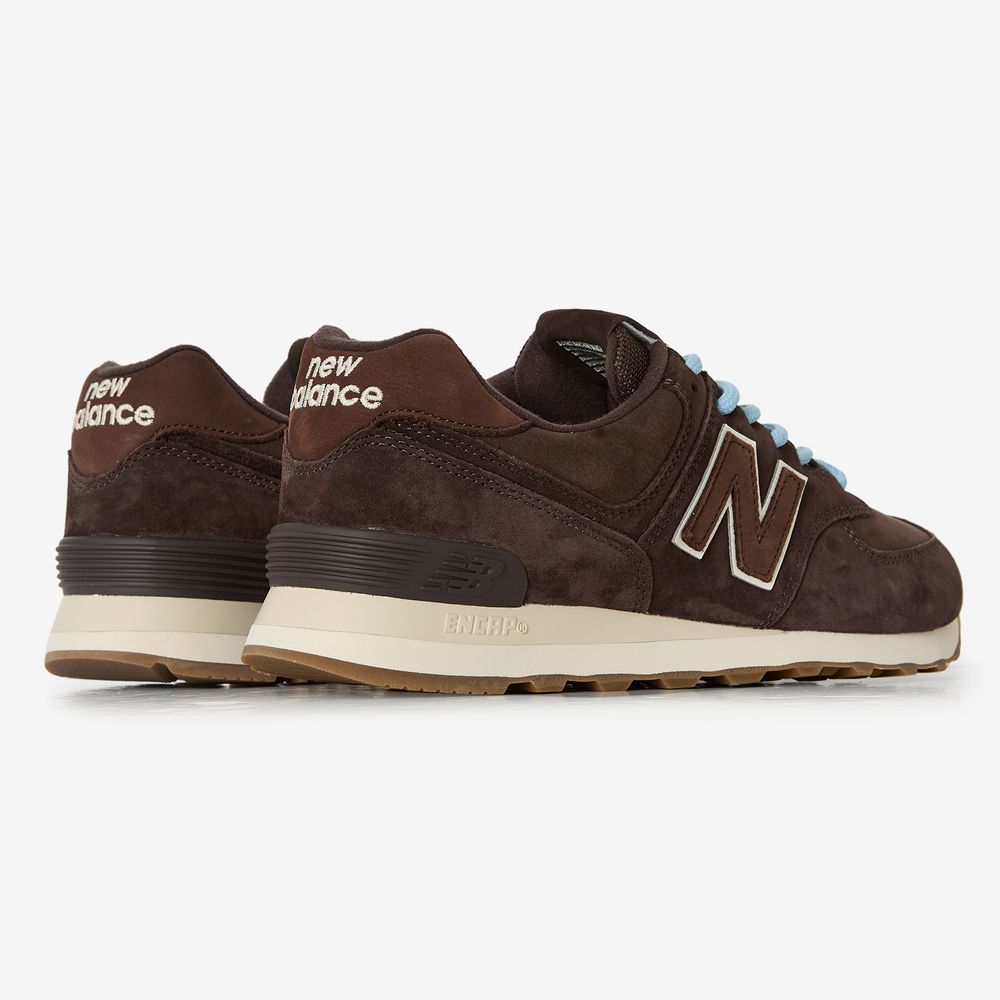New Balance 574 - Marron/bleu