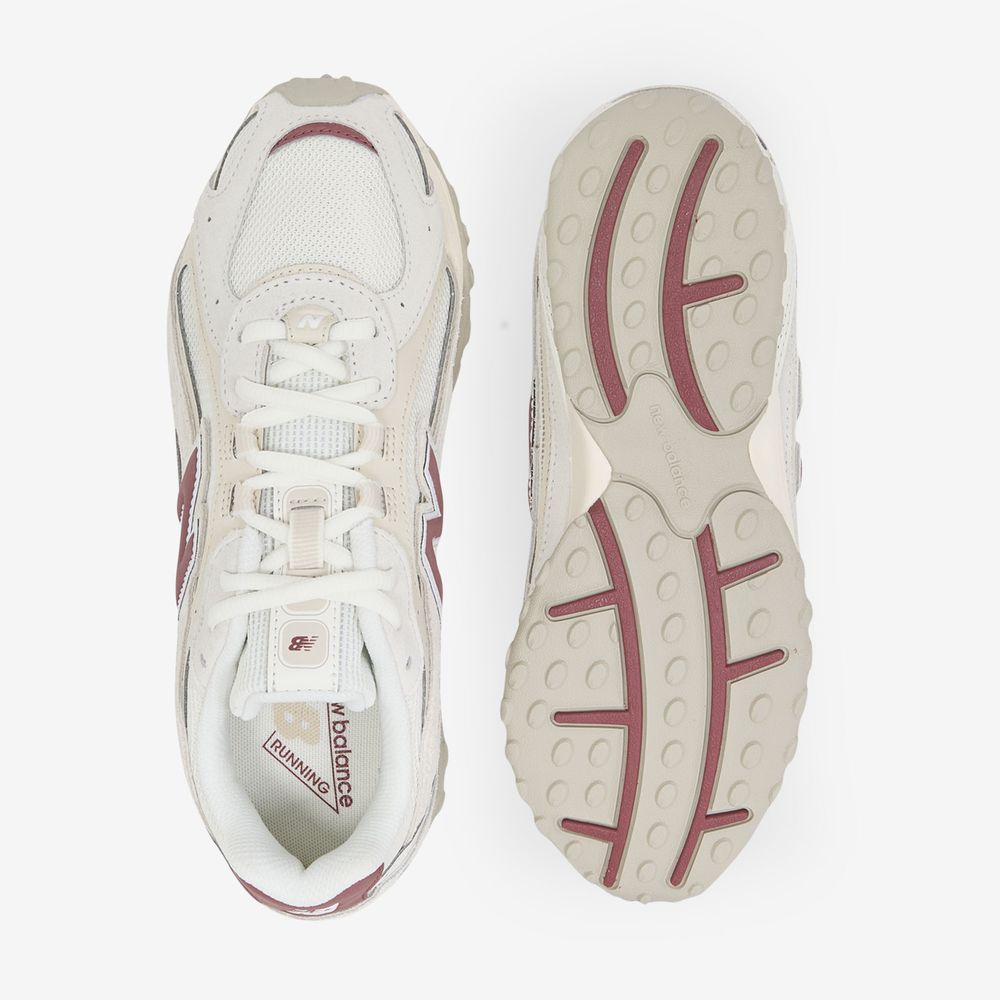 New Balance 204 - Beige/rouge