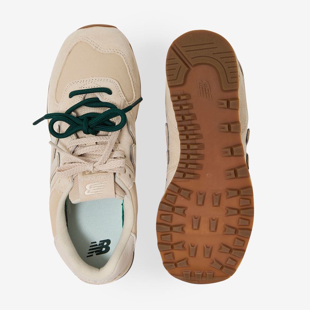New Balance 574 - Beige/vert