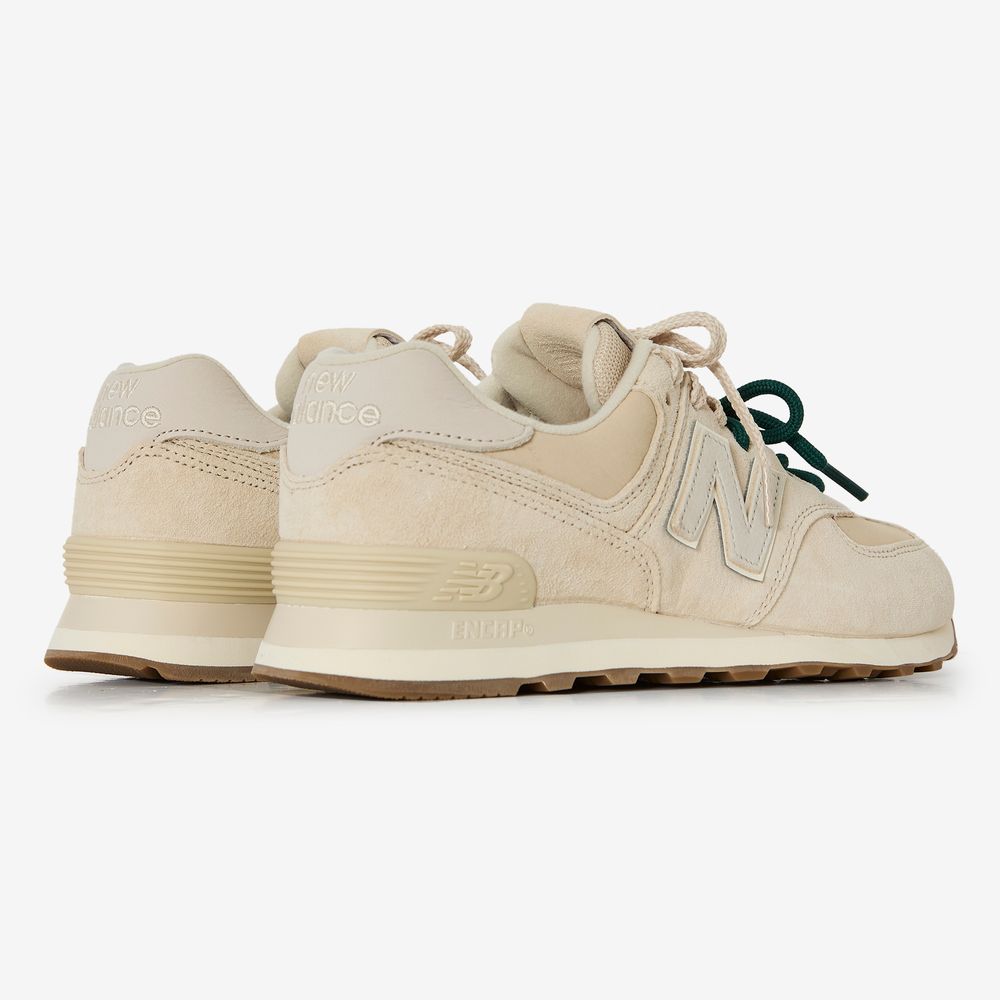 New Balance 574 - Beige/vert