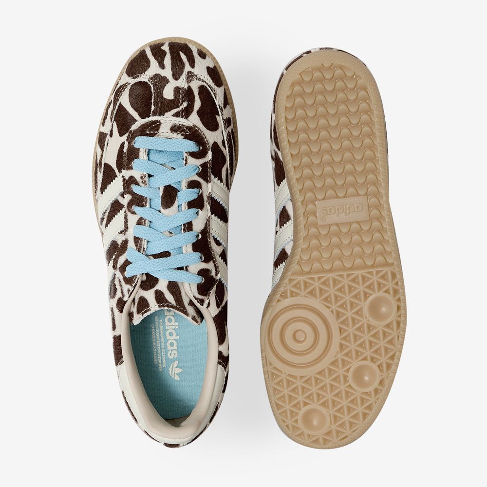 Adidas Originals Samba OG Girafe Pony Hair - Marron/blanc
