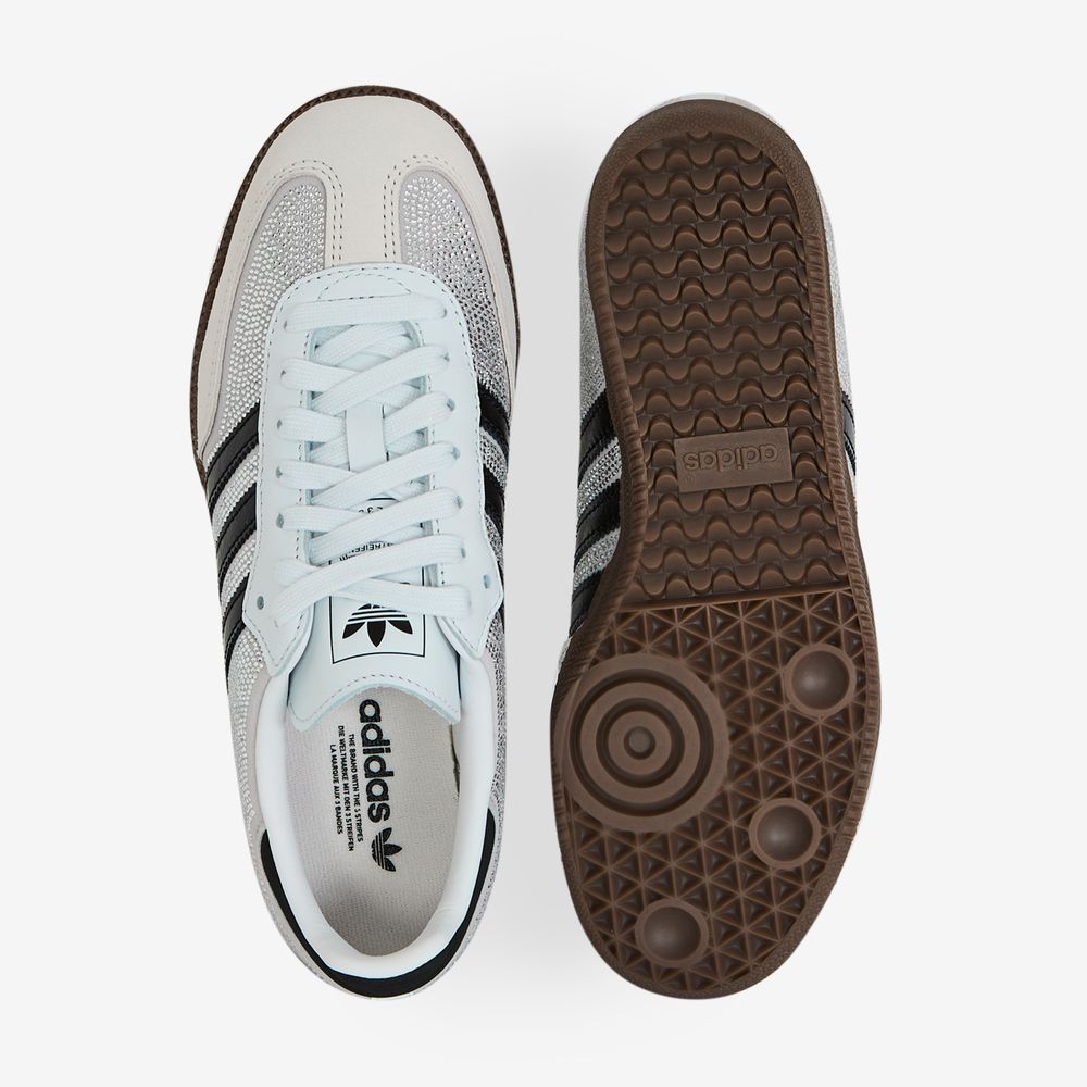 Adidas Originals Samba OG Rhinestones - Gris/argent/noir