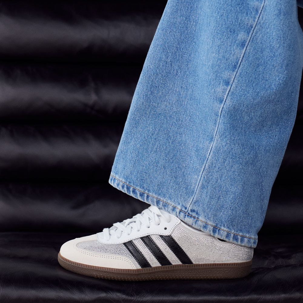 Adidas Originals Samba OG Rhinestones - Gris/argent/noir