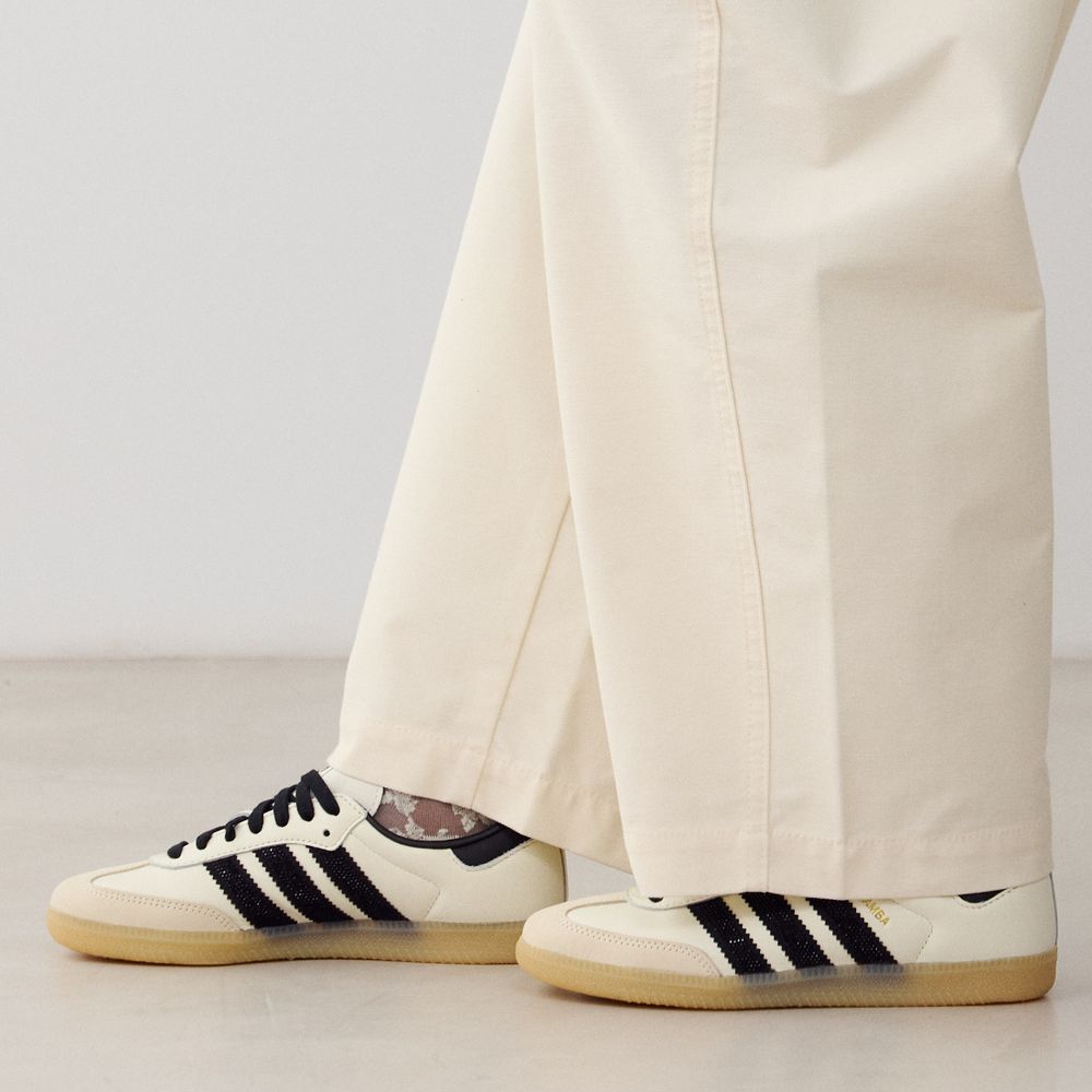 Adidas Originals Samba OG Rhinestones - Beige/noir