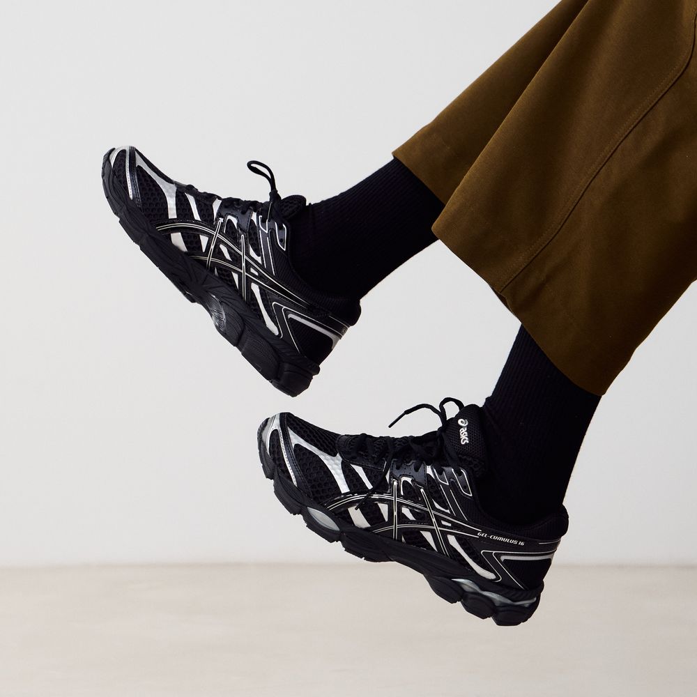 Asics Gel-Cumulus 16 - Noir/argent