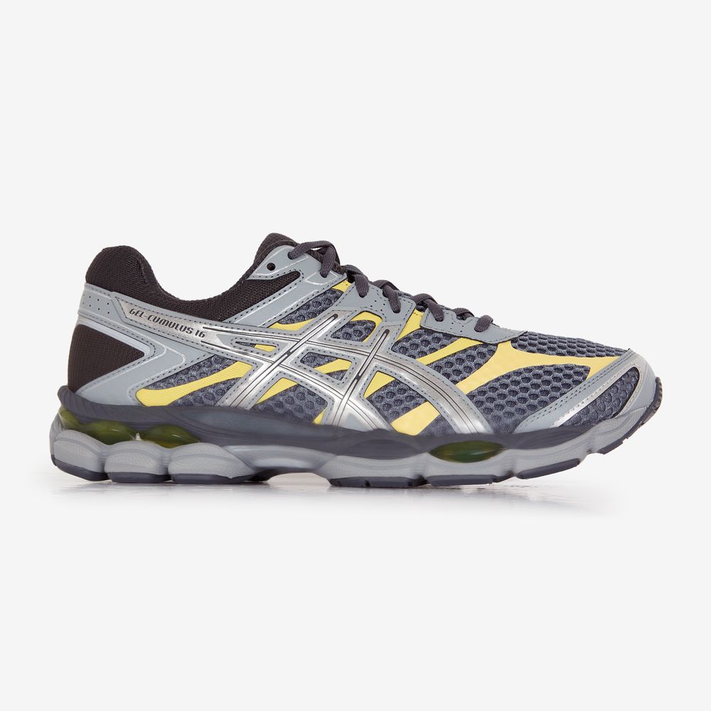 Asics Gel-Cumulus 16 - Gris/jaune