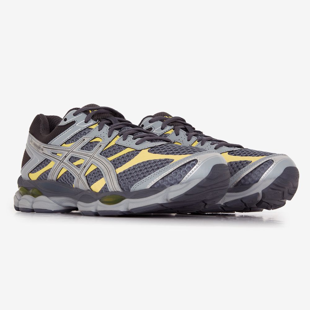 Asics Gel-Cumulus 16 - Gris/jaune