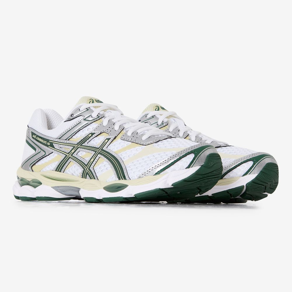 Asics Gel-Cumulus 16 - Blanc/vert