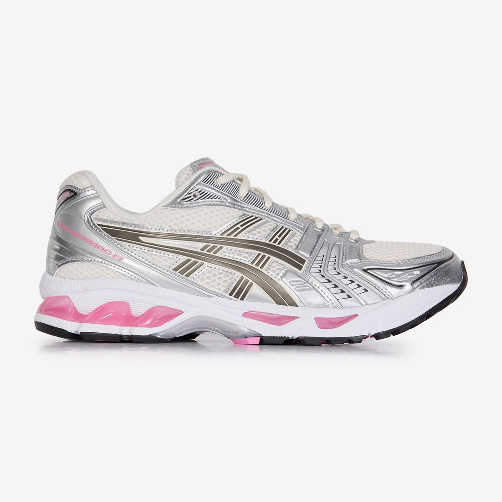 Asics Gel-Kayano 14 - Blanc/argent/rose