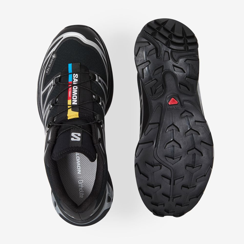Salomon Xt-6 GORE-TEX - Noir/argent