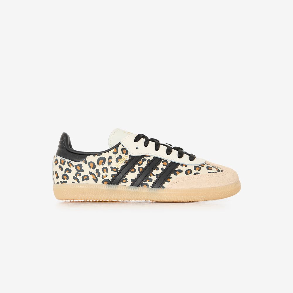 Adidas Originals Samba OG Leopard - Beige/noir