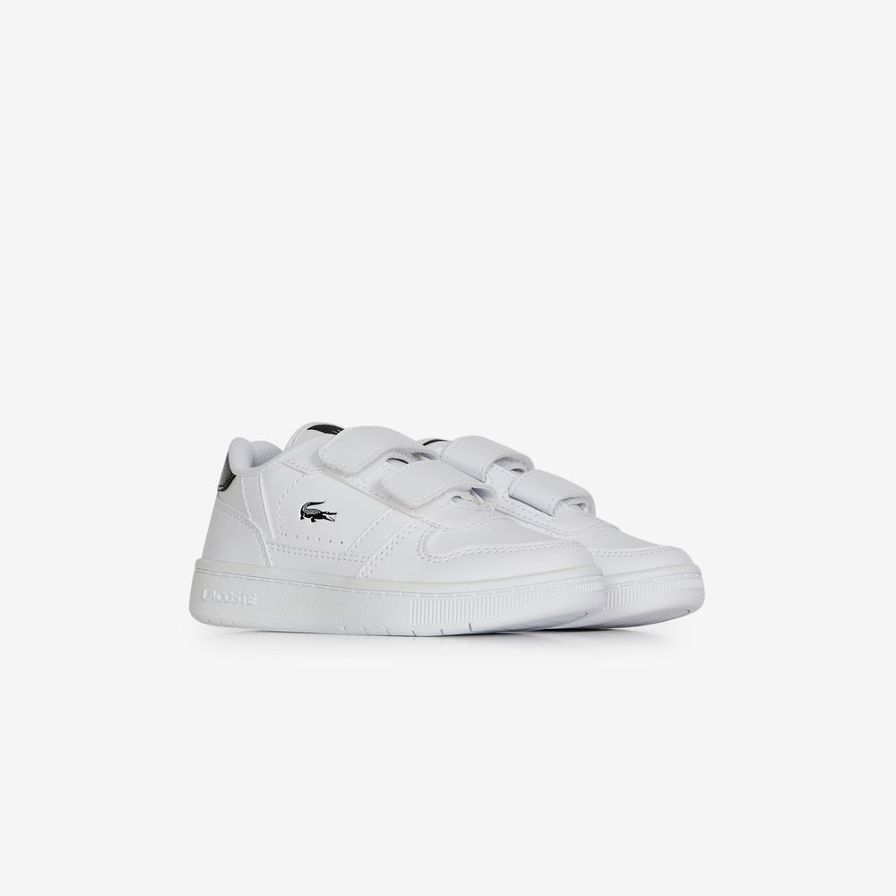 Lacoste T-Clip Set Croco Cf - Blanc/noir