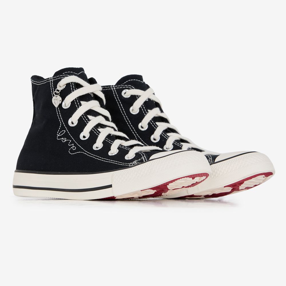 Converse Chuck Taylor Hi Love - Noir/blanc
