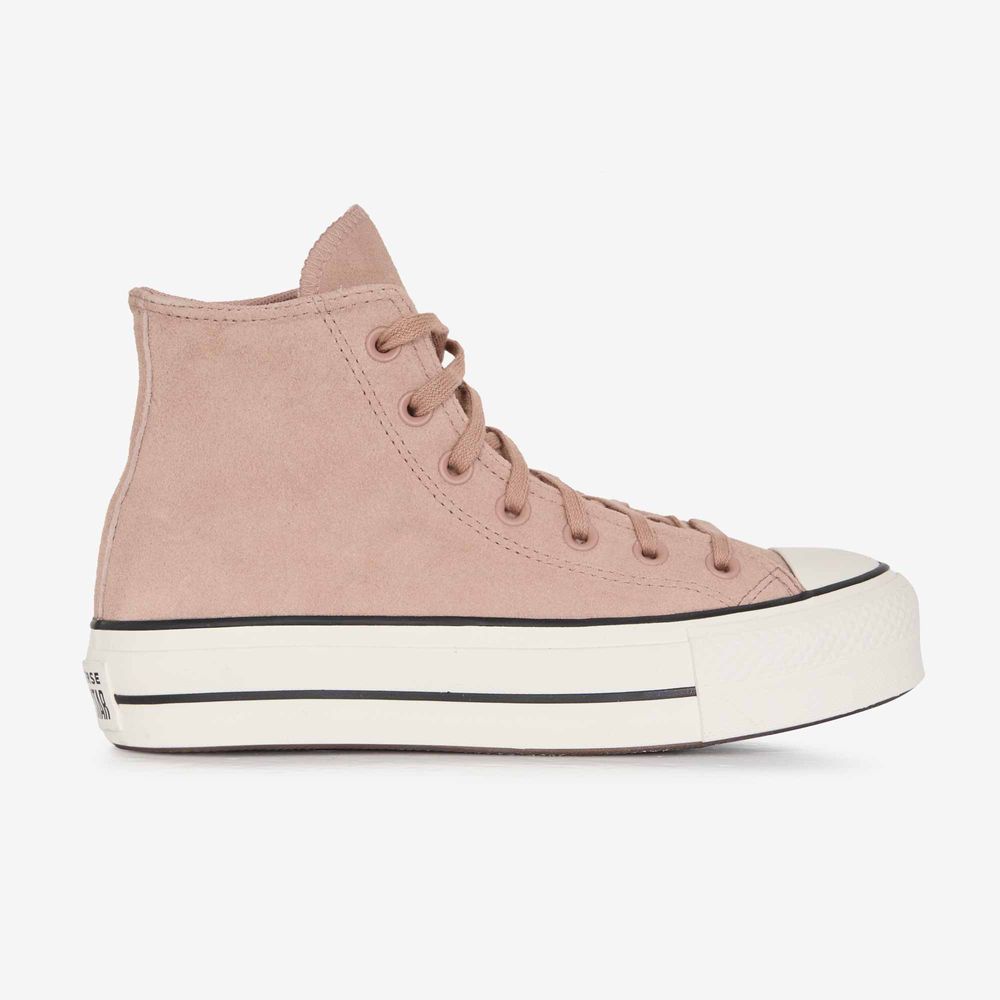 Converse Chuck Taylor Lift Hi - Marron