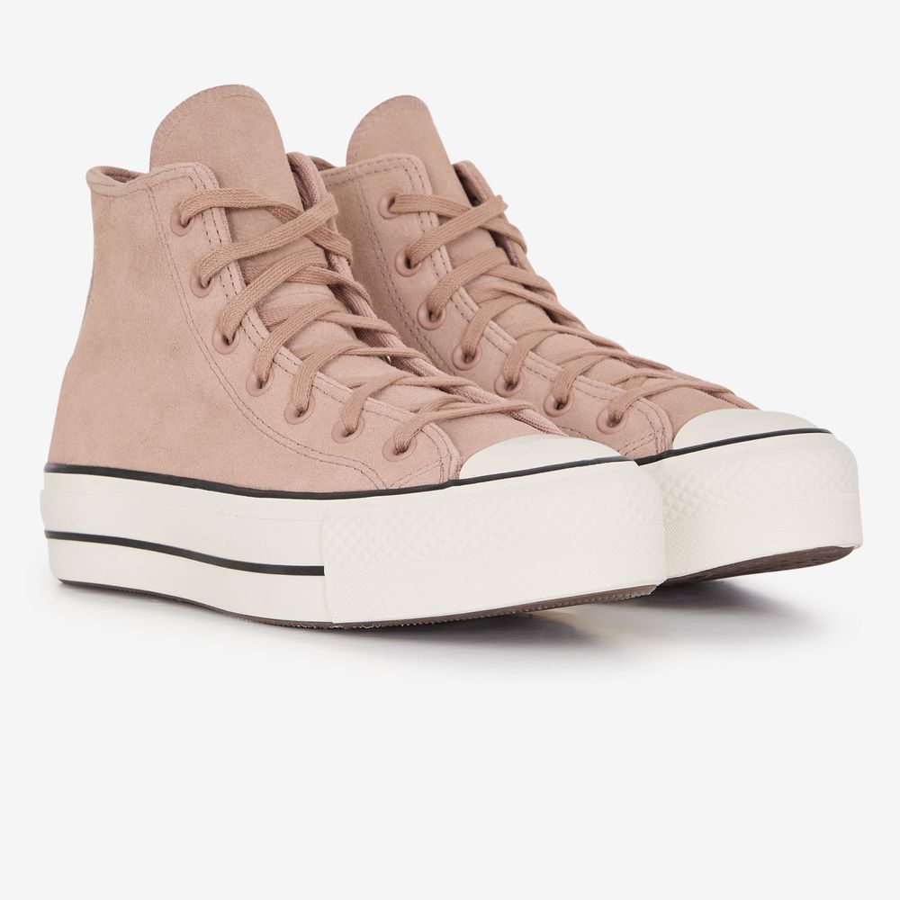 Converse Chuck Taylor Lift Hi - Marron