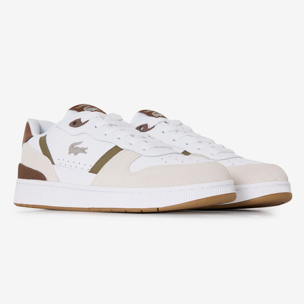 Lacoste T-Clip Set - Blanc/kaki