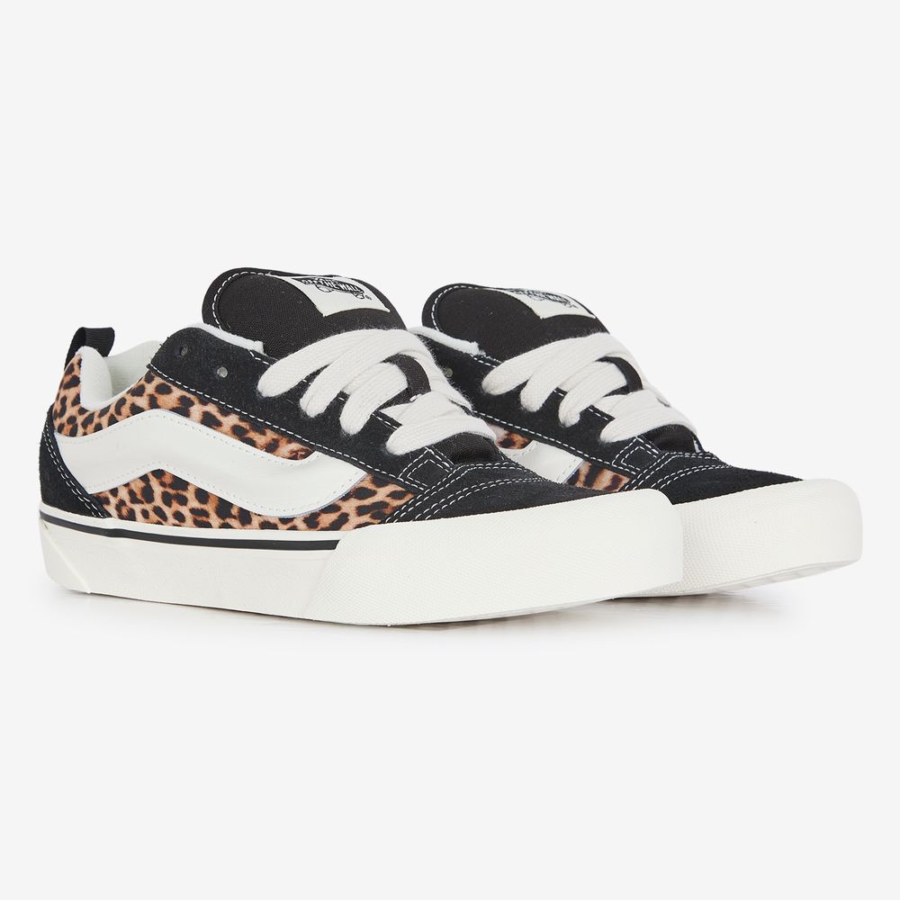 Vans Knu Skool Leopard - Noir/beige