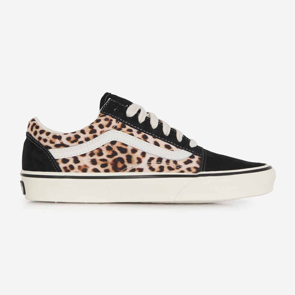Vans Old Skool Leopard - Noir/beige