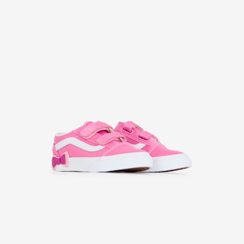 Vans Old Skool Bow V - Rose/blanc