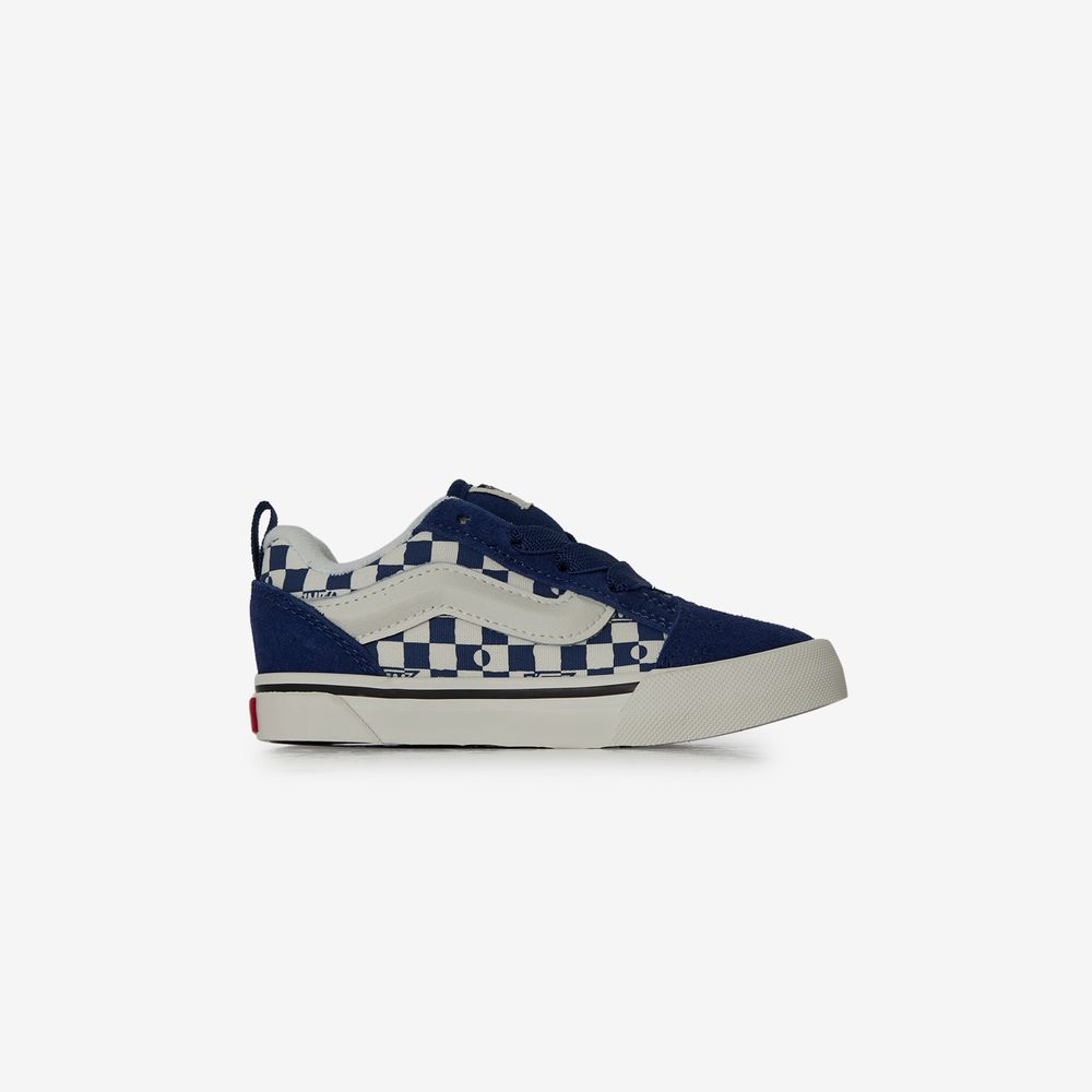 Vans Knu Skool Check El - Bleu/blanc