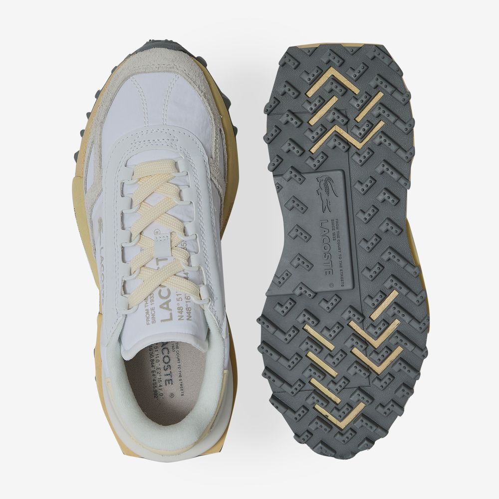Lacoste Elite Active - Blanc/jaune